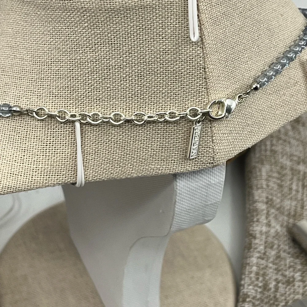✨ Vintage Napier Azure Dreams 16-18" Station Necklace - Picture 7 of 17